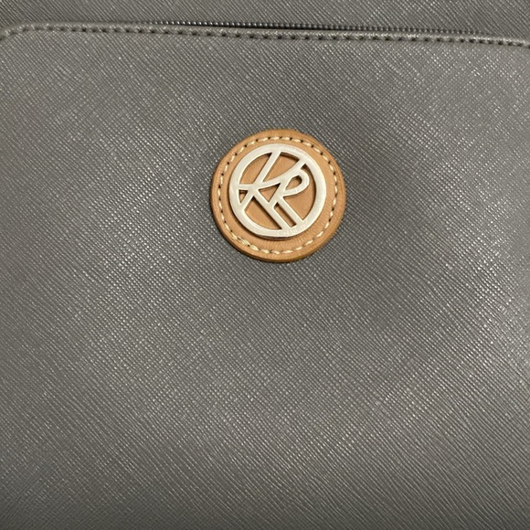 This is a nice leather bag that is brand new. The brand is  Kim Rogers. - Picture 5 of 6